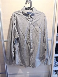 Polo Ralph Lauren Classic Twill Long Shirt Shirts Brown White Size XL 加大碼 啡白 格仔 恤衫 馬仔 Supreme Wtaps 