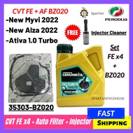 100% GENUINE PERODUA MYVI FACELIFT 2022 ATIVA ALZA 2022 D51A CVT FLUID FE GEAR OIL AUTO OIL + AUTO F