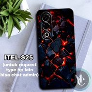 CC20 Flexible rubber softcase/ for ITEL S25 Abstract Motif/case ITEL S25 ITEL S25 ITEL S25 casing/ I
