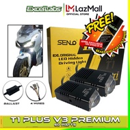 Original EXL Senlo T1 Plus 60 Watts Mini Driving Light - Auxiliary Light T1+ Fog Light