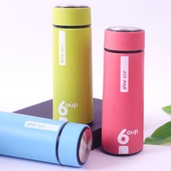 Colorful Glass Thermos Bottle 6 OUP capacity 450ml