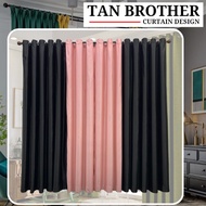 X8 Ready Made Curtain Siap Jahit Langsir, LANGSIR RAYA MIX COLOUR Kain Blackout 85% (Free Eyelet/Hook)