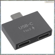 USB C Male to Dual USB C Female Splitter Converter Adapter USB C Hub Splitter USB C Extension Connec