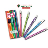 Ballpen Quantum Qs 01 Standard Thread (Black) 12Pcs/Pack