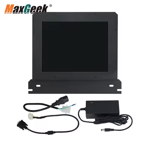 Maxgeek MDT-1283-02 (MDT1283B-1A) CNC Monitor LCD 12inch Monochrome Amber CRT Monitor Display Screen
