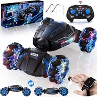 4WD Remote Control Car for Boys2.4GHz Gesture Sensing Drift RC Cars360 ° Flips Off-Road Hand Control