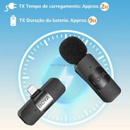 BOYA BY-V Wireless Microphone Lavalier Mini MIC for iPhone iPad Android Live Broadcast Gaming Recording Interview Vlog Video boya wireless microphone
