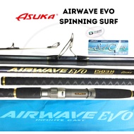 Asuka New Airwave Evo Spinning Surf Fishing Rod with Including PVC Price New Joran Pancing Pantai Asuka
