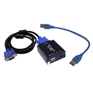 VGA to USB Adapter Converter with Audio and Video Capture Card 1080P Drive-Free VGA Digital Converte