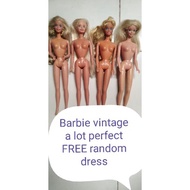 Barbie vintage/barbie collector barbie collector/barbie preloved barbie/ second hand barbie head col