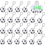 壓力球鑰匙圈 - 運動球鑰匙圈、迷你足球抗壓球、足球和籃球鑰匙圈玩具作為派對禮物…