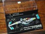 Mini Cut MINICHAMPS 1/43 2022 France Mercedes-Benz AMG W13 44 #Hamilton
