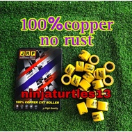 100%copper size 12x20 15x20 14x18 18x23 harga sebiji universal roller CVT racing JRP made in THAILAN