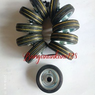 3" Rubber Wheels 3" Cart Wheel/s 3" Display Case Wheels, Wheels only