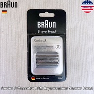 Braun® Series 8 Cassette 83M Replacement Shaver Head หัวใบมีดเปลี่ยนเครื่องโกนหนวดไฟฟ้า Refill