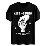 Men'S Short-Sleeve T-Shirt Featuring a Design That Celebrates The Bond Between an Aunt And Her Nephe