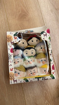現貨 Disney 東迪商店 tsum tsum 白雪公主小矮人女巫set