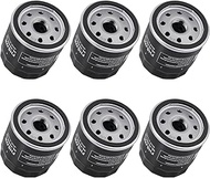 6 Pack 49065-0724 49065-7010 Oil Filter for Kawasaki FH381V FH430V FH480V FH541V FH580V FH601D FH601