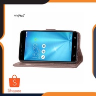 Case Accessories handphone For Case Asus ZenFone 3 Zoom ZE553KL Cover Flip Leather &amp;TPU Wallet Case