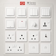 UMS Switches 9 Series Switch & Socket Outlet / Switches UMS SWITCH (NEW) SUIS / SOCKET
