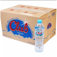 Air mineral club 600 ml 1 dus isi 24 botol