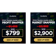 [Updated 2021] Piranha Profits Stock Trading Course Level 1 : Profit Snapper and Level 2 : Market Sn