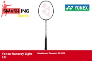 Yonex Nanoray Light 18i [Free String BG66UM & Grip] [Free Stringing Service] [Max 30 Lbs][100% Origi