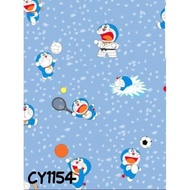 CY1154 Doraemon Cloud Holiday 10m X 45cm Wallpaper Stickers Wall Decoration Cartoon Cloud Motif