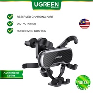 UGREEN Portable Car Phone Holder Car Mount Dock Cell Mobile Phone Holder Stand In Car Air Vent Mounts Docks Holders Car Inverted hook Cradle Auto Clamping Gravity Car Phone Mount Car Holder For SMARTPHONE HUAWEI VIVO OPPO SAMSUNG XIAOMI REALME ANDROID