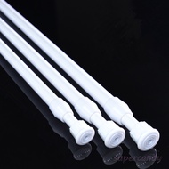 Adjustable Curtain Rod Metal Spring Loaded Bathroom Bar Shower Extendable Telescopic Poles Rail Hanger Rods