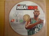 ※隨緣電玩※已絕版 美國職業籃球 2K9《NBA 2K9》DVD版．PC遊戲㊣正版㊣光碟正常/裸片包裝．一片裝299元