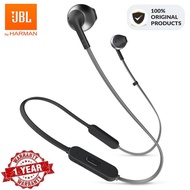 JBL T205BT Wireless Bluetooth Earphone Gaming Earbuds Sports Pure Harman Deep Bass Sound Music Headset Hands-free Calls