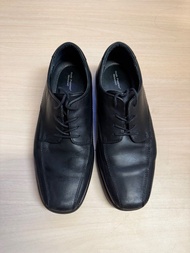 Hush Puppies Black Leather Dress Shoes 黑色西裝皮鞋