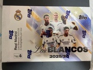 Topps Real Madrid Los Blancos 2025/26 足球卡盒