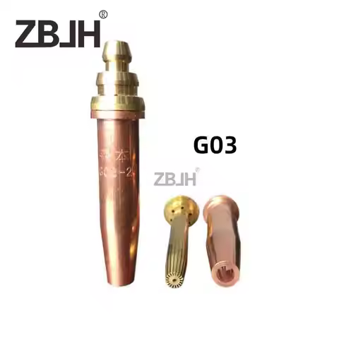G02 G03 Oxy-fuel acetylene propane Equal-pressure cutting tip nozzle for CNC flame cutting machine