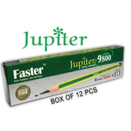Faster 2B pencil 12pcs box 9800 2B铅笔