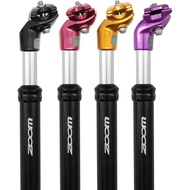 DJC Bike Suspension Seatpost Shock Absorber Damper Post 27.2 30.9 31.6 mm, Lightweight Aluminum Body