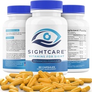 SightCare Lutein and Zeaxanthin Supplements – AREDS 2 Eye Vitamins Formula for Macular Health & Blue