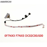 Laptop LCD/LVD Screen Cable for DELL Latitude 7400 E7400 EDC40 TS 3MM IR TOUCH 0F7NX3 F7NX3 DC02C00J