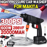 20000mah High Pressure Spray Water Guns High Power Washing Machine Car Wash Foam Generator For 288VF