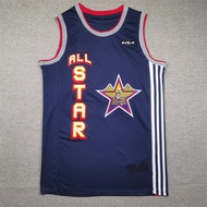 All-star 2025 Ver. Basketball Dark Blue Jersey Breathable Embroid Fan Edition No. 5 Edwards For 160c