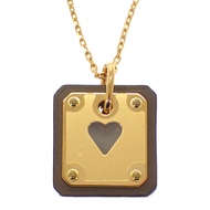 HERMES  H081865CD18  Necklace beige/Etope Gold Plated Women
