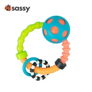 Sassy Bend & Flex Ring Rattle (0+ months)