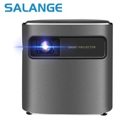 Salange P25 Mini Projector DLP Android Projetor Full HD Real 4K Keystone WiFi LED Smart Proyector Bluetooth 5.0 with Bae