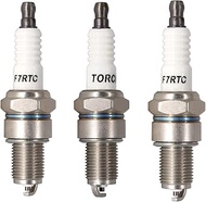 3 PACK Torch F7RTC Spark Plug Replace for NGK (5534) BPR7ES Spark Plug,for Bosch WR5DC, for Champion