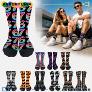 APPORTUNIA 67 Meme Crew Long Socks, Warm Cartoon  67 Meme Ice Cream Socks, Unique Breathable Cotton 