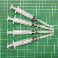 4pcs 5ml Syringe and Needle for refilling ink