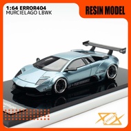 [ERROR404] [RESIN] ER404-MUR-IBLU-S : LBWK Murcielago Ice Blue Silver Rims