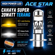 Super Bright H6 Mini Biled Projector Motorcycle Light