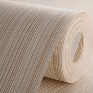 Plain Vertical Striped Wallpaper, Non-self-adhesive Wallpaper, Thickened Eco-friendly Home Decoratio